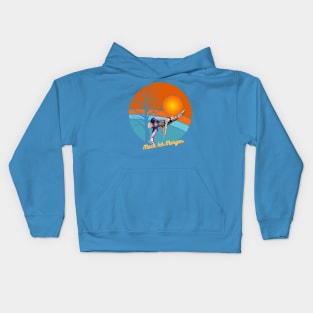 Mach Ich Morgen (I'll do it in the morning) Kids Hoodie